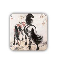 Generic Mdf Out Of The Ordinary Cup Mat Have With Asian Horse Artists N4