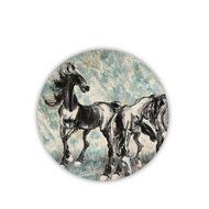 Generic Mdf Out Of The Ordinary Cup Mat Have With Asian Horse Artists N5