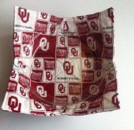 Oklahoma Sooners OU ,handmade, Hot Cold Plate Cozy,Microwave Plate Cozie,Fabric Trivet,Hot pad,Pot Holder,Cotton... N2