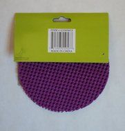 Jar Grippers 5-1/2" Round Multi-purpose Non Slip Rubber Lid Opener (8 Pack) N3