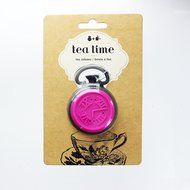 DCI Tea Time Tea Infuser, Black/Pink