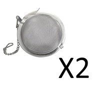 Harold Import TEA INFUSER 2.5" Mesh Wonder Ball Stainless Steel Strain (2-Pack)