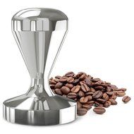 Luvao Espresso Coffee Tamper, Highest Quality Stainless Steel, American Convex Base, 58mm N4