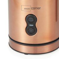 Domestic Corner - Vienne Automatic Milk Frother and Heater - Stainless Electric Carafe - Frother, Warmer, and... N9