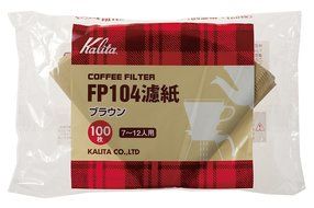 Brown 2 bag set # 17031 [7-12] 100 people for pieces Kalita filter paper coffee filter FP104 by Kalita (Carita)
