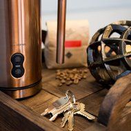 Domestic Corner - Vienne Automatic Milk Frother and Heater - Stainless Electric Carafe - Frother, Warmer, and... N11