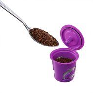 EZ Brew Reusable K Carafe & K Cup Coffee Filter Combo set for Keurig 2.0, K200, K300, K400, K500 Series N3
