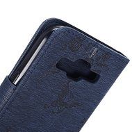 Galaxy Grand Prime Wallet Case,PHEZEN Serect Garden Butterfly Flower Inlaid Shiny Glitter Diamond Pu Leather Flip... N3