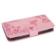 Galaxy Grand Prime Wallet Case,PHEZEN Serect Garden Butterfly Flower Inlaid Shiny Glitter Diamond Pu Leather Flip... N4