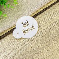 Sher Decorating Stencil For Ice /Cake /Cookie /Cupcake /Pie /Pizza,Wedding Lettering Cupcake Stencil Set N5