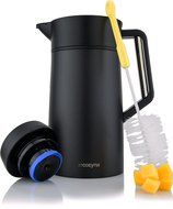 Thermal Coffee Carafe 51oz by Cozyna, Milk and Creamer Carafe, Stainless Steel, 1.5L N4