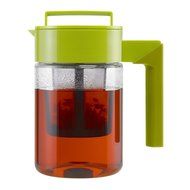 Takeya Tea Maker with Silicone Handle, 24-Ounce, Avocado/Olive N2