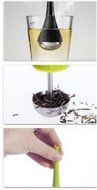 Tea Infuser Serenicitea Stainless Steel Long Handle Prime Tea Strainer for Loose Leaf Tea in Premium Stylish Strainer... N4