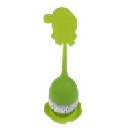 GOOTRADES Silicone Santa Claus Tea Filter tea Infuser Tea Filter Xmas Gift (pack of 2) (Red) N3