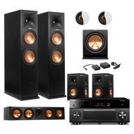 Yamaha RX-A3060 AVENTAGE 11.2 Channel Network A/V Receiver with Klipsch Atmos 5.1.4 Home Theater System (Black) N2