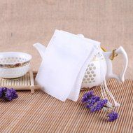 Akak Store 100 Pack Disposable Drawstring Tea infusers Tea Filter Bags for Loose Tea Herbs Spice Bouquet Garni... N4