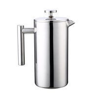 Sure-up European Double Stainless Steel Coffee Press Pot French press(1 Liter)OSUN N7