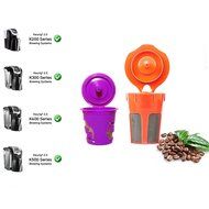 2 Reusable K Carafe and 2 Reusable K Cup - STYDDI Stainless Steel Micro Mesh Coffee Filters Combo With Bonus Coffee... N5