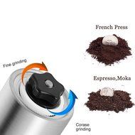 Delipop ES66 Manual Coffee Grinder Premium Stainless Steel With Adjustable Ceramic Burr 7.5inch Length Including... N10