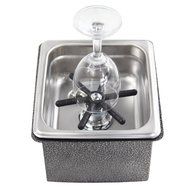 YBB Portable Steaming Pitcher Rinser Sink Glass Rinser For Bar Coffee Shop N8