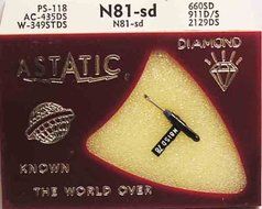Record Player Needle-GENUINE ASTATIC N81-SD ASTATIC N81 168-DS73