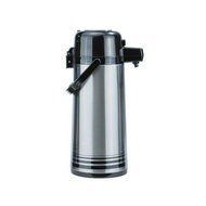 Update International (NPD-25-BK/SF) 2.5 L Stainless Steel Button-Top Air Pot N2