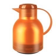 Emsa Samba Quick Press Insulated Server, 34-Ounce, Translucent Orange N5