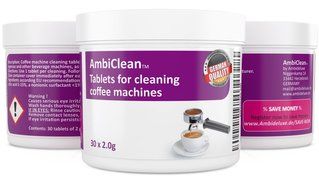 Ambiclean - Easy to Use Coffee Machine and Espresso Machine Cleaning Tablets for Better Cleaner Coffee Taste N3