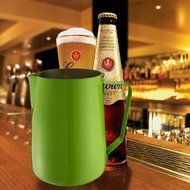 RC Japanese Latte Art Milk Frothing Pitcher& ffee Latte Art Cappuccino Stencils Plastic Plate Template (Capacity... N9