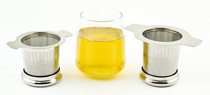 Zoie + Chloe Extra Fine Stainless Steel Tea Infuser - Brew-in-Mug Loose Leaf Mesh Strainer Filter N12