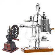 Royal- Adjustable Temperature Household Coffee Pot Siphon Coffee Machine (can Be Equipped With Grinder Itself)... N8