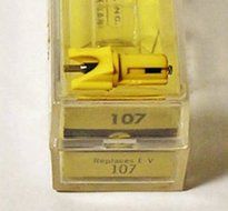 PHONOGRAPH NEEDLE CARTRIDGE EV 107 EV 107D EV 108 108D