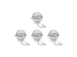 Freedi Stainless Steel Mesh Tea Ball Strainer Tea Infuser Tea Filter 4pcs N4