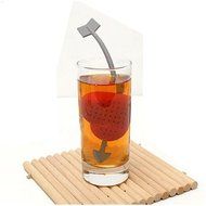 MAXGOODS Fine Sweet Tea Filter Infuser Strainer Teacup Teapot Cupid Heart 2-Pack N2