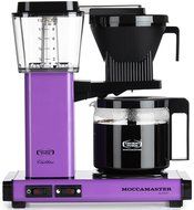 Moccamaster KBG 741 10-Cup Coffee Brewer with Glass Carafe, Polished Silver N8