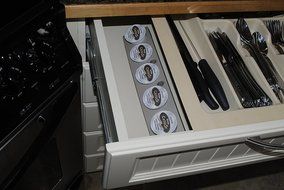 K Cup Holder- Special Designed, Space Saver, Universal Position "K Cup Rack" for Convenient Use (Beige). No K... N8