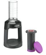 Gourmia GKCP135G Single Serve K-Cup Manual Hand French Press Coffee Maker Brewer - Green N11