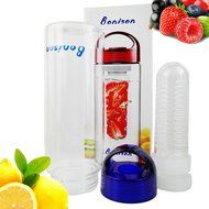 limited Time Promotion Bonison Stylish Tritan Fruit Infuser Water Bottle, Leak Proof, Trendy Durable with Handle... N39
