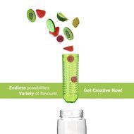 limited Time Promotion Bonison Stylish Tritan Fruit Infuser Water Bottle, Leak Proof, Trendy Durable with Handle... N41