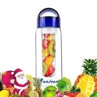 limited Time Promotion Bonison Stylish Tritan Fruit Infuser Water Bottle, Leak Proof, Trendy Durable with Handle... N43