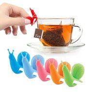 EasyLife Snail Tea Bag Holder - Set of 6 - Washable & Reusable N3