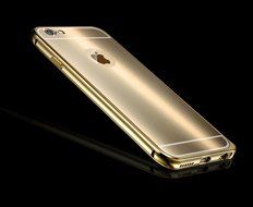 For iPhone 6 Case, Aroko Luxury Air Aluminum Metal Bumper Detachable + Mirror Hard Back Case ,2 in 1 cover ,Ultra... N10