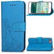 iPhone 7 Case, iPhone 7 Wallet Case,PHEZEN Beauty Flower Girl Cat Design PU Leather Wallet Case Stand Flip Case... N68