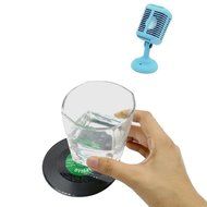 DDLBiz Creative Drink Placemat Spinning Retro Vinyl CD Record Drinks Coasters N3