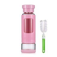 Tea Infuser Bottle,Tea Tumbler/Tea Mug with Loose Leaf Tea Strainer Borosilicate Glass Tea Cup Cold Fruit Infuse... N4