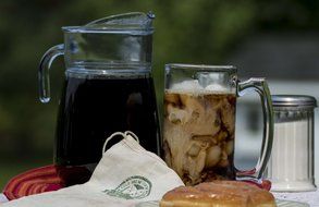 Bundle: Cold Brew Coffee and Iced Coffee 5-gallon Dispenser and 2 Sets of Senior Grande Reusable Filters and Liners... N5