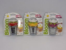 Joie Tea Infusers - Daisies Bundle - Red - Burgundy - Yellow - Set of 3