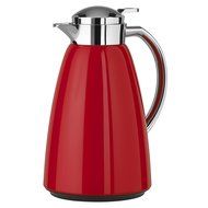 Emsa Campo Stainless Steel Thermal Carafe with Glass Liner, 34 oz, Red N5