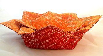Microwave Bowl Cozy Thanksgiving/Gobble Gobble 3 pc. Set N2