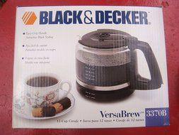 Black & Decker VersaBrew 3370B 12-Cup Replacement Carafe